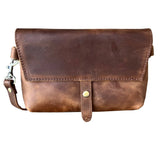 Apache Horse Leather Crossbody Bag