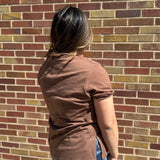 Zoie V-Neck Short Sleeve Top