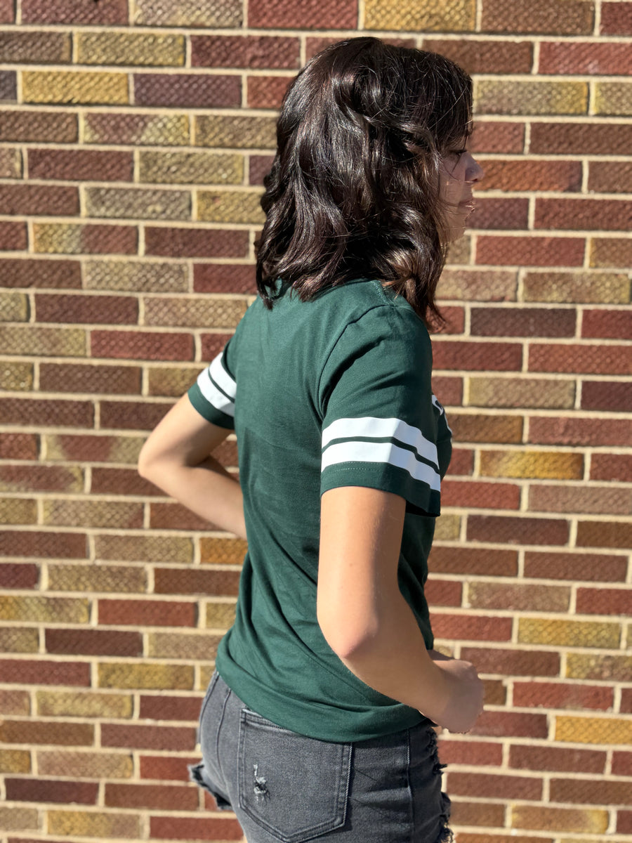 Varsity Sleeve Wolves Tee