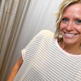 Boxy Stripe Top