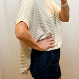 Boxy Stripe Top