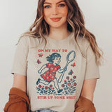 On My Way Graphic Tee
