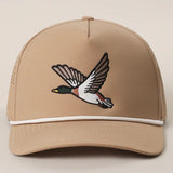 Flying Mallard Embroidered Trucker Hat
