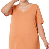 Plus V-Neck Tee