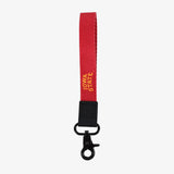 Iowa State Stripes Wristlet Keychain