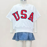 Kids USA French Terry Top