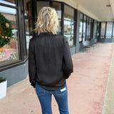 Classic V-Neck Button Down Top