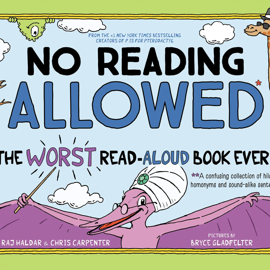 No Reading Allowed Book