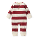 Rugby Stripe Baby Jumpsuit