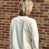 Long Sleeve Fall Patch Work Sweatshirt