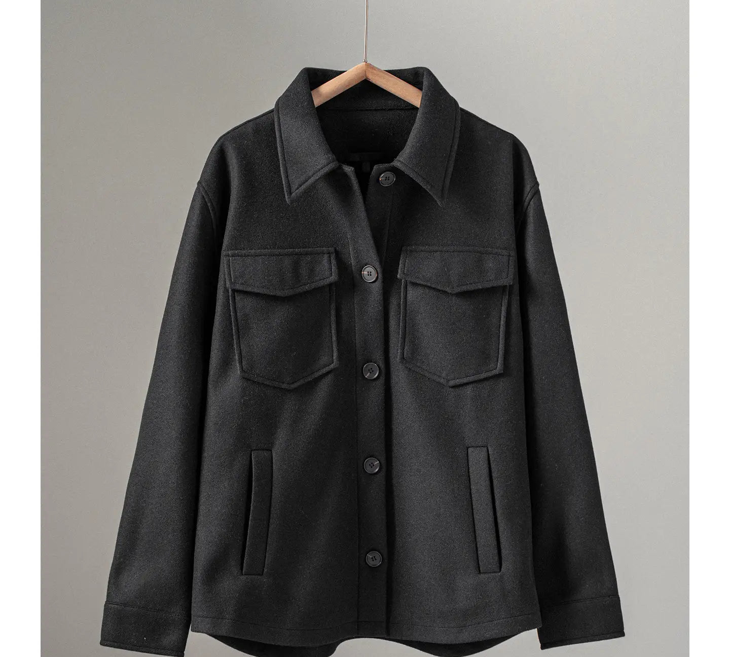 Wool Blend Shacket