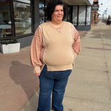 Vervet Plus Size Tummy Control Mid Rise Wide Leg Jeans