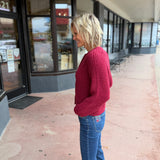 Raglan Sleeve Knit Cardigan