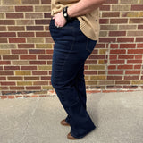 Plus Mid Rise Bootcut Vervet Jeans