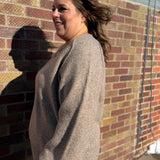 Oversized V Neck Sweater