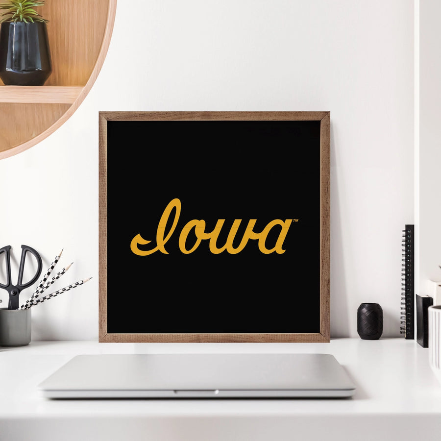 Iowa Retro Sign