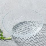 Basketweave Glass Soup Bowl 20oz