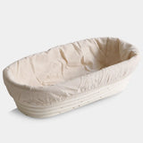 Oblong Proofing Bread Basket/Liner