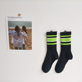 Striped Colorblock Socks