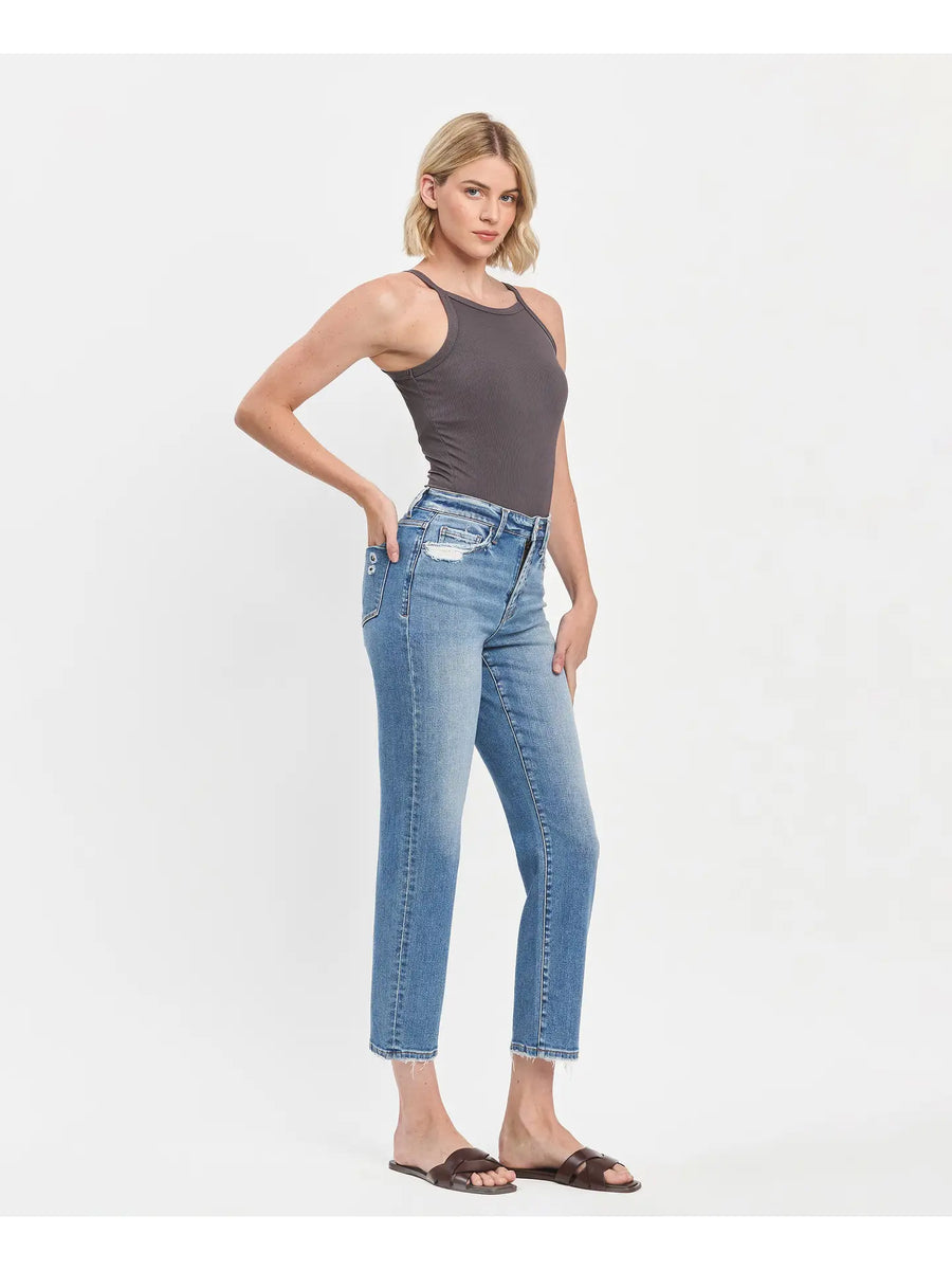 Bardot Tapered Straight Vervet Jeans