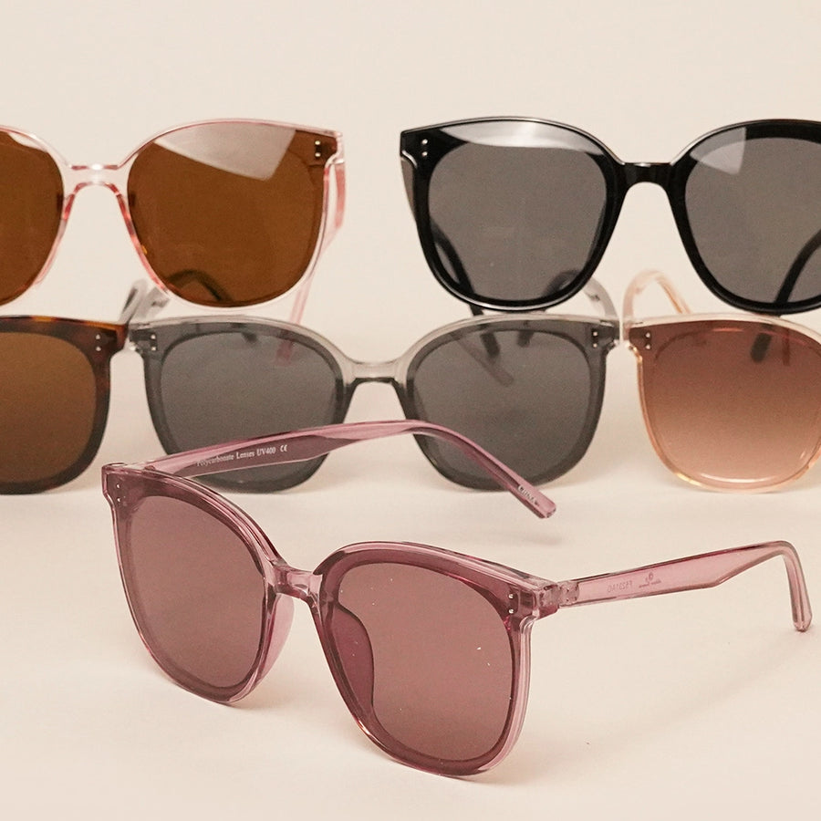 Oversized Butterfly Gradient Sunglasses