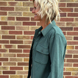 Corduroy Button Down Shacket