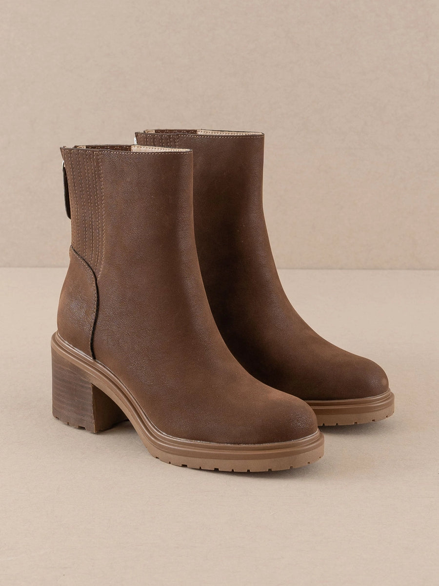 The Megan Coffee Bootie