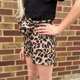 Girls Leopard Shorts