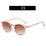 Retro Round Framed Sunglasses