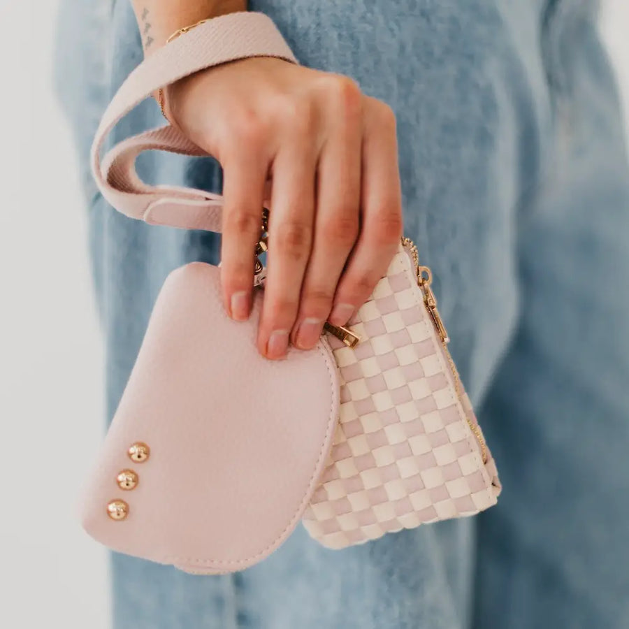 Wonderlust Woven Dual Wristlet