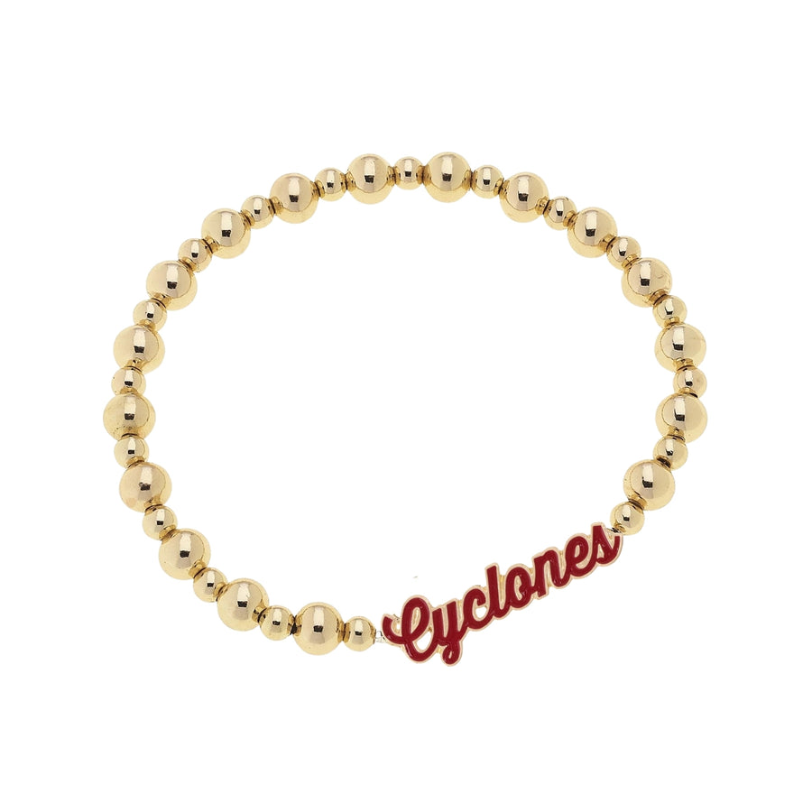 Iowa State Cyclone Stretch Bracelet