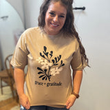 Grace & Gratitude Floral Tee