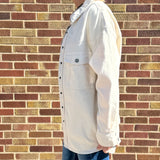 Off White Oversized Denim Shirt
