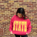 Reversible Red State Sweatshirt