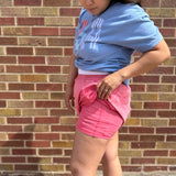 French Terry Ribbed Skort