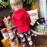 Girls Ruffle Hoodie