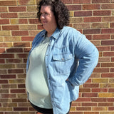 Vintage Denim Oversized Shirt