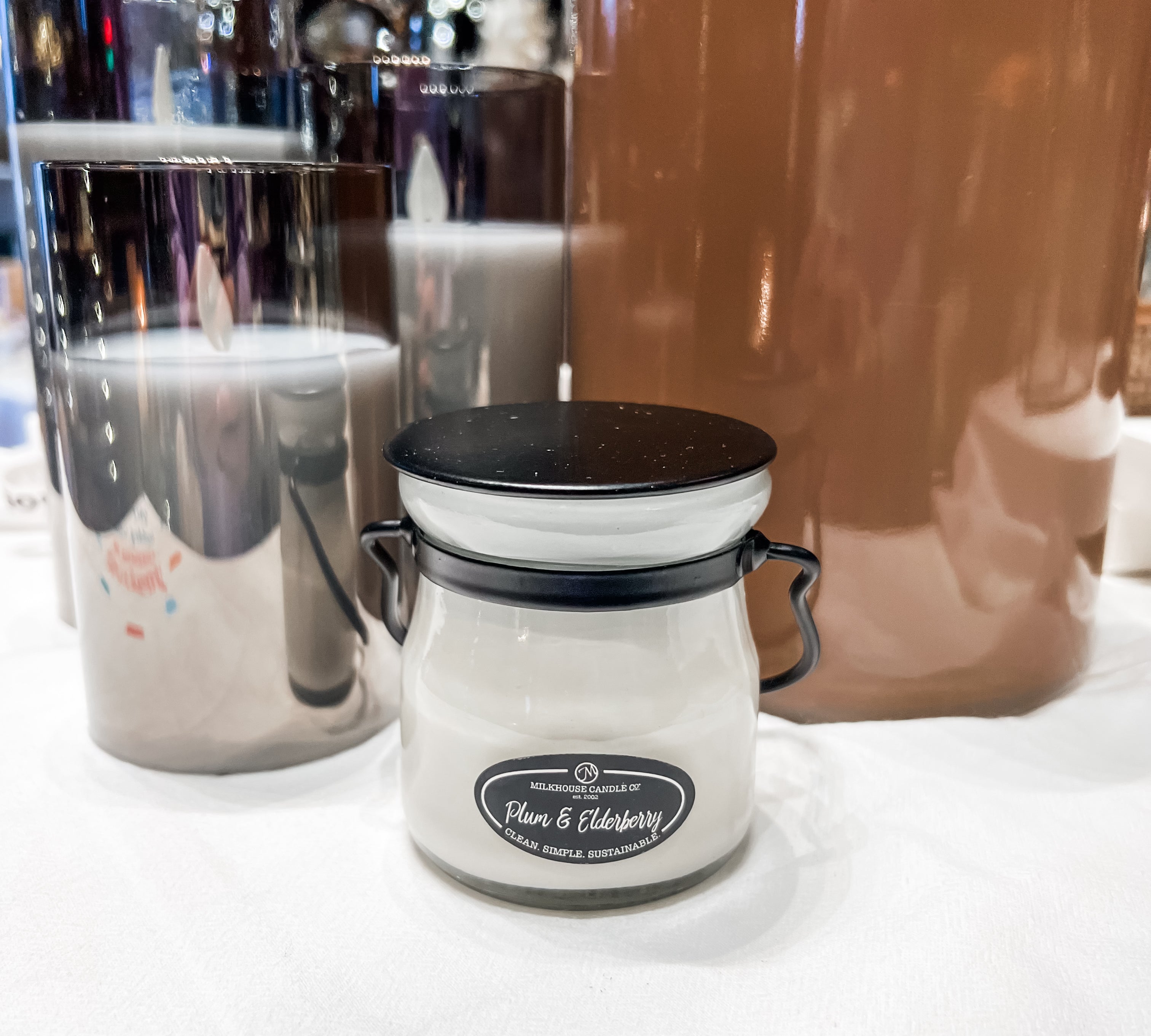Milkhouse Black Cream Jar 5oz