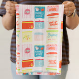 Doe A Deer Full Pattern Towel