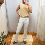 White Slim Bootcut Judy Blues