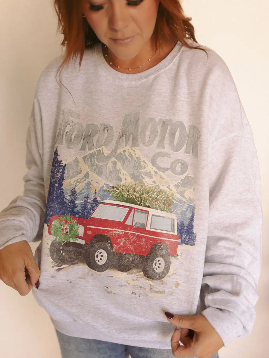 Winter Bronco Crewneck