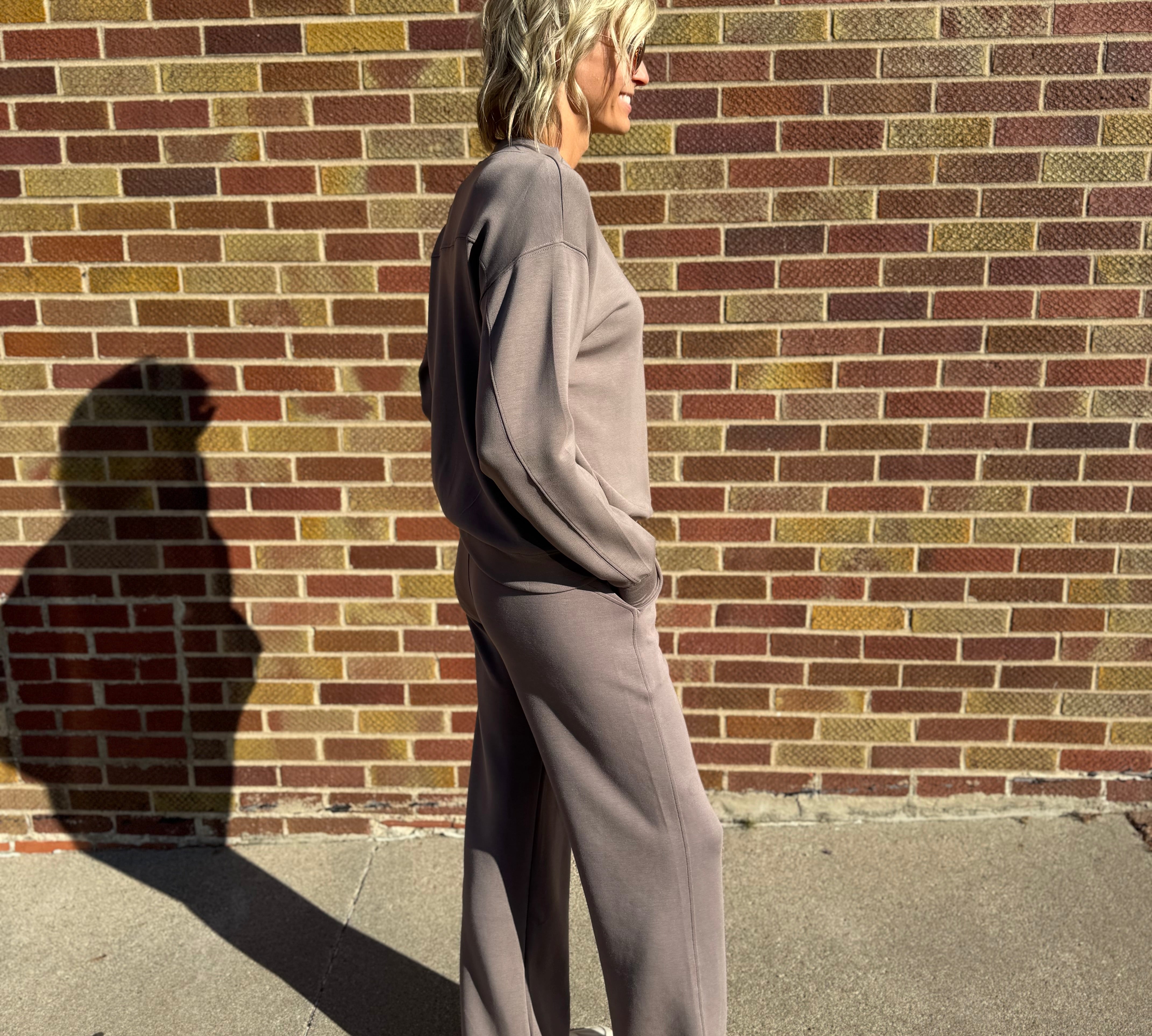 Modal Scuba Straight Pants