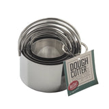 Round Dough Cutter Set of 4