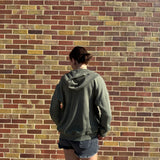 Oversized Snap Down Hooded Cardigan