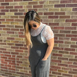 Washed Knit Lounge Jumpsuit