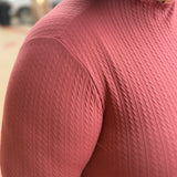 Plus Long Sleeve Merrow Hem Top