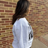 Reversible Grey Iowa Sweatshirt