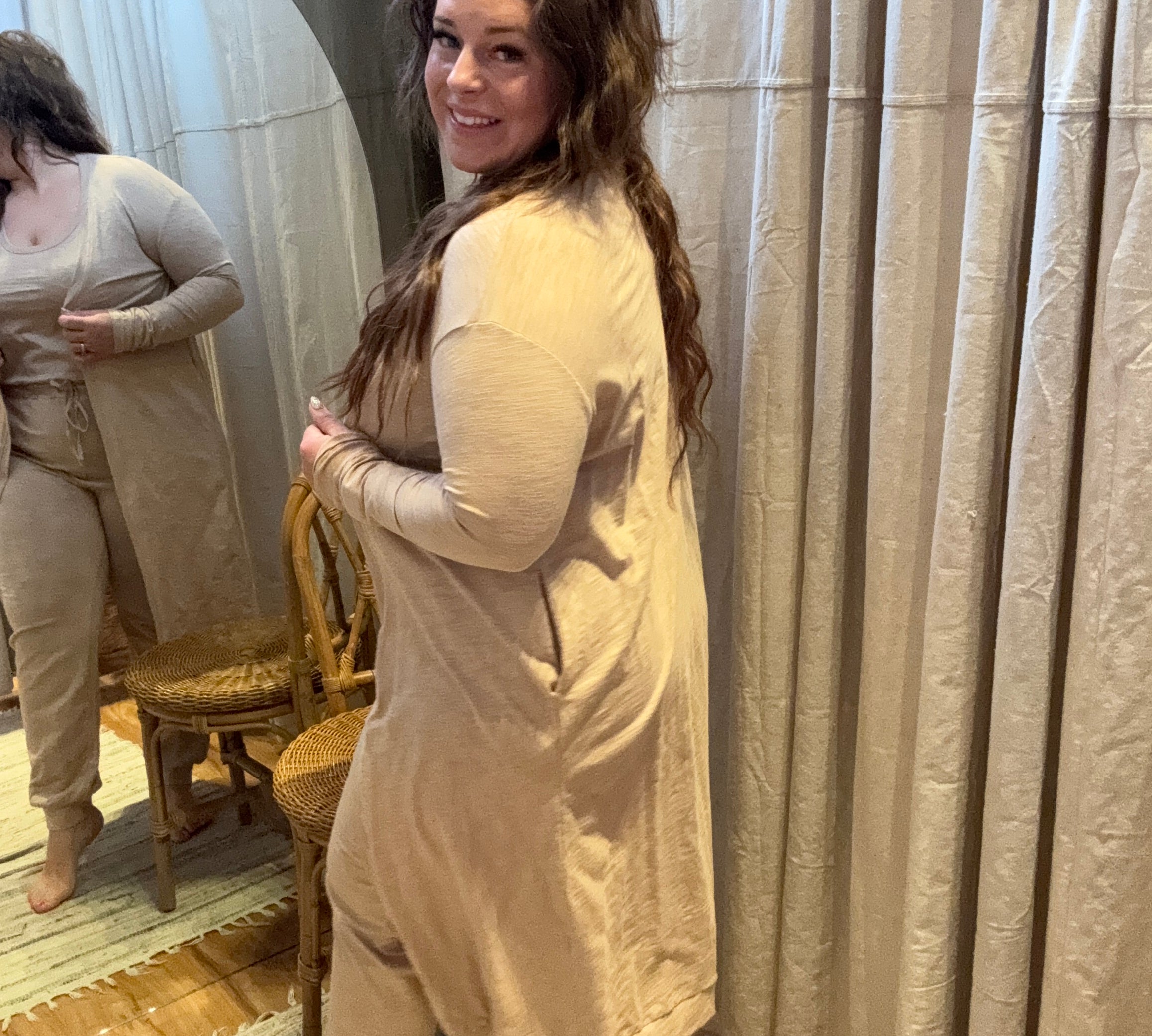 Long Knit Cardigan