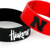 Nebraska Cornhusker Wide Bracelet