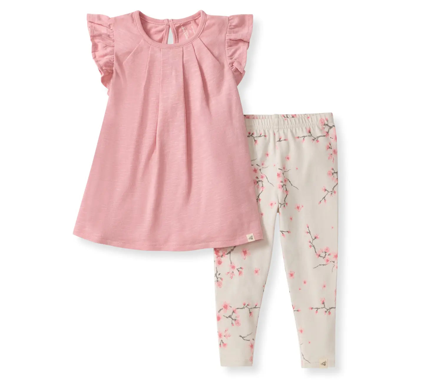 Infant/toddler Cherry Blossom Tunic/Pant Set